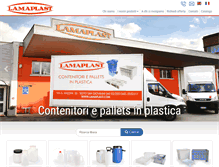 Tablet Screenshot of lamaplast.biz